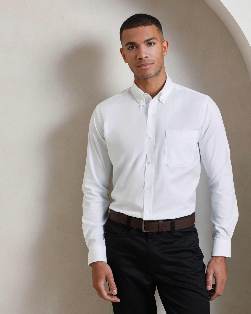 PREMIER Signature Oxford long sleeve shirt Hemden personalisierbar