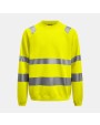 Sweat-shirts personnalisable JOBMAN 1150 Sweatshirt Hi-Vis