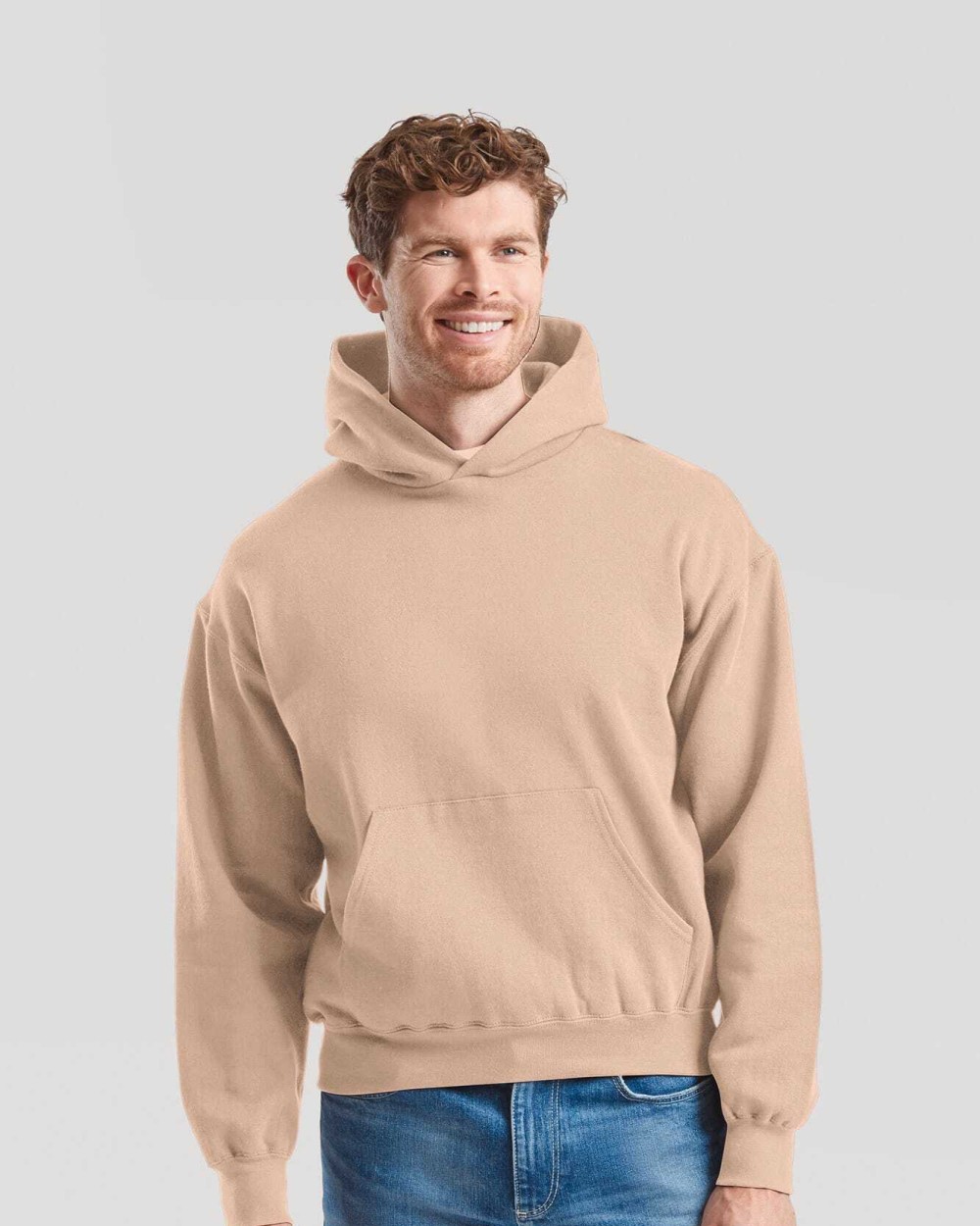 Sweaters & hoodies FOL Katoenen sweater met capuchon voor heren voor bedrukking &amp; borduring