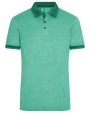 Polos personnalisable JAMES & NICHOLSON Men`s Heather Polo