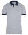 Polo's JAMES & NICHOLSON Men`s Heather Polo voor bedrukking &amp; borduring