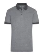 Polos personnalisable JAMES & NICHOLSON Men`s Heather Polo