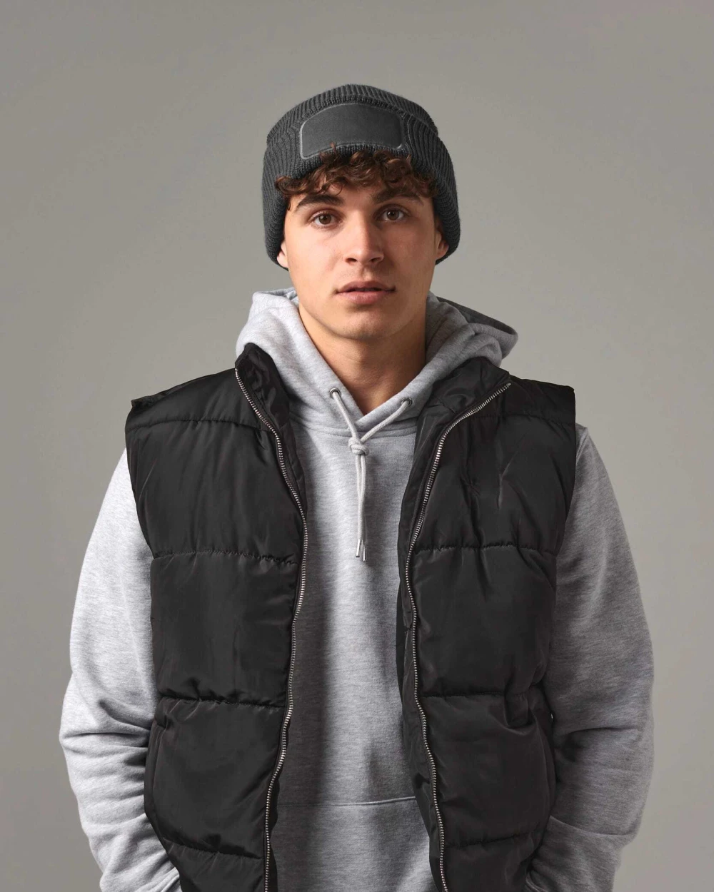 Mutsen BEECHFIELD Thinsulate™ Patch Beanie voor bedrukking &amp; borduring
