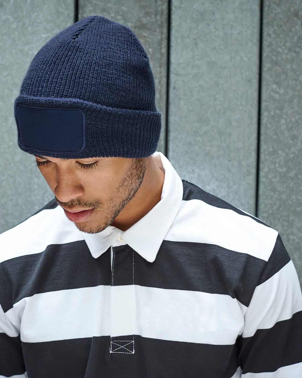 Mutsen BEECHFIELD Thinsulate™ Patch Beanie voor bedrukking &amp; borduring