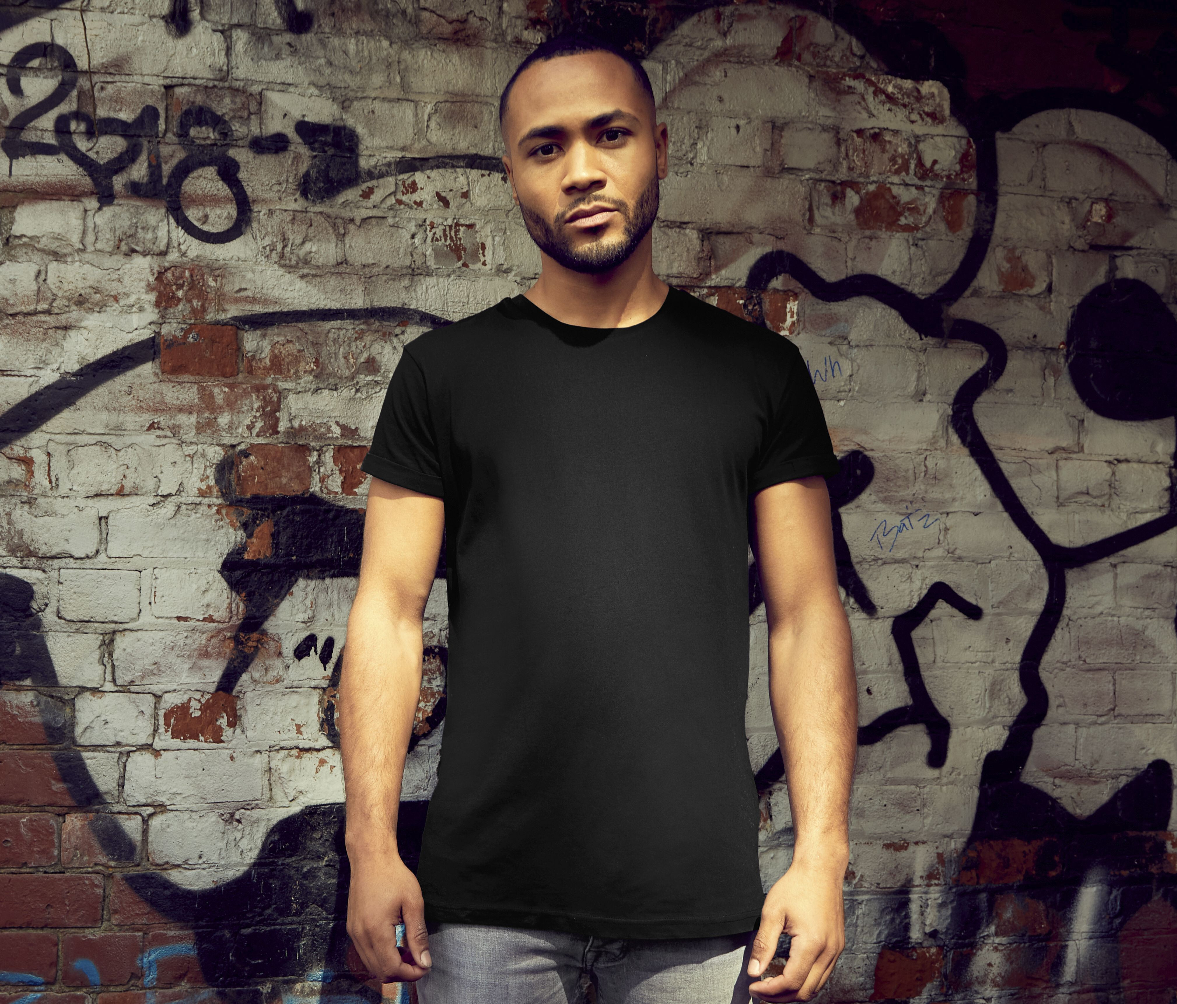 T-Shirts personnalisable MANTIS MEN'S LONG LENGTH T