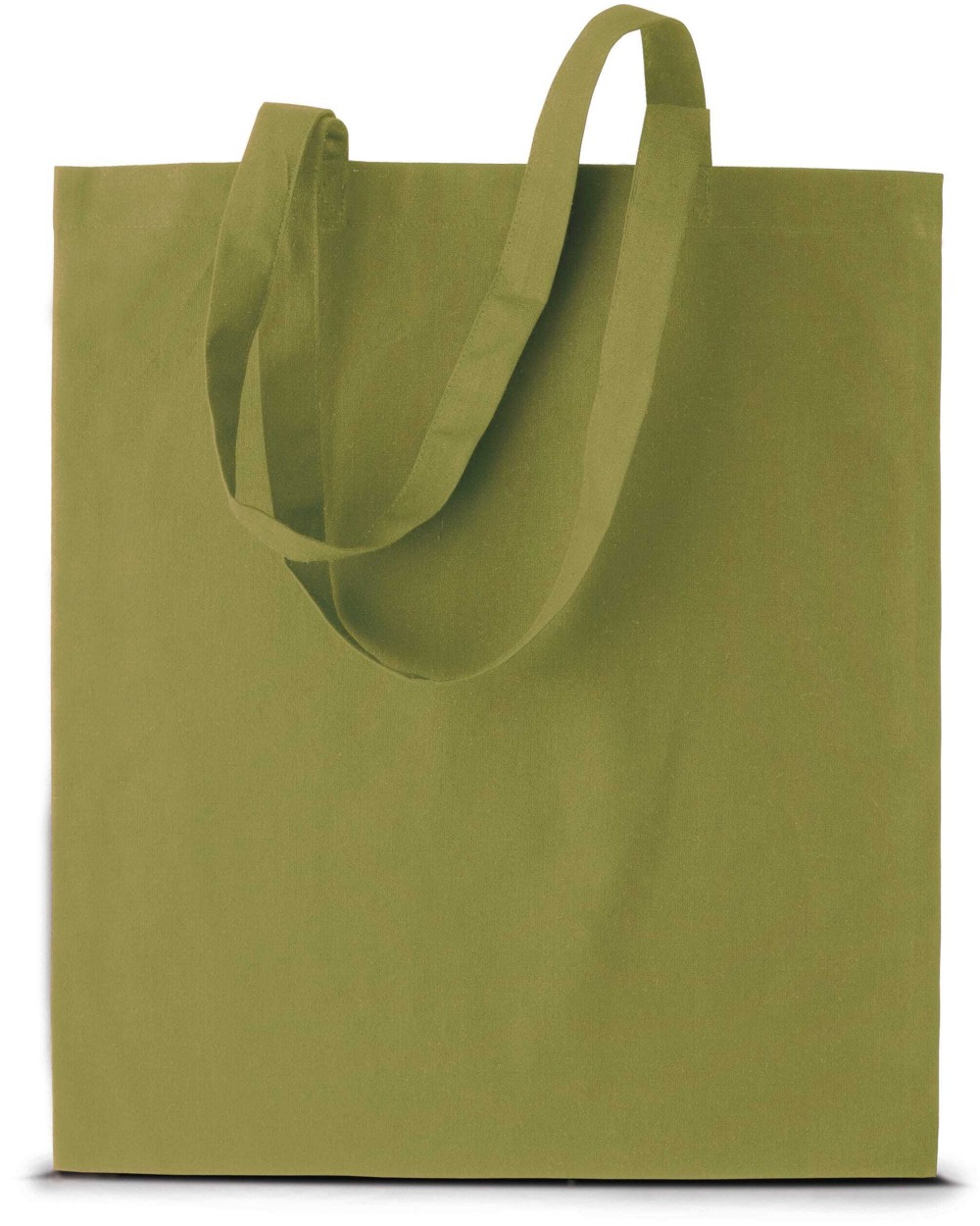 Tote bags KIMOOD Shopper met lange hengsels voor bedrukking &amp; borduring