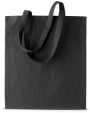 Tote bags KIMOOD Shopper met lange hengsels voor bedrukking &amp; borduring