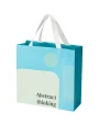 Sacs & Bagagerie personnalisable 4DO Sac en papier Smartfold 210 g/m² avec anses en ruban et pelliculage mat - 31 x 12 x 31 cm
