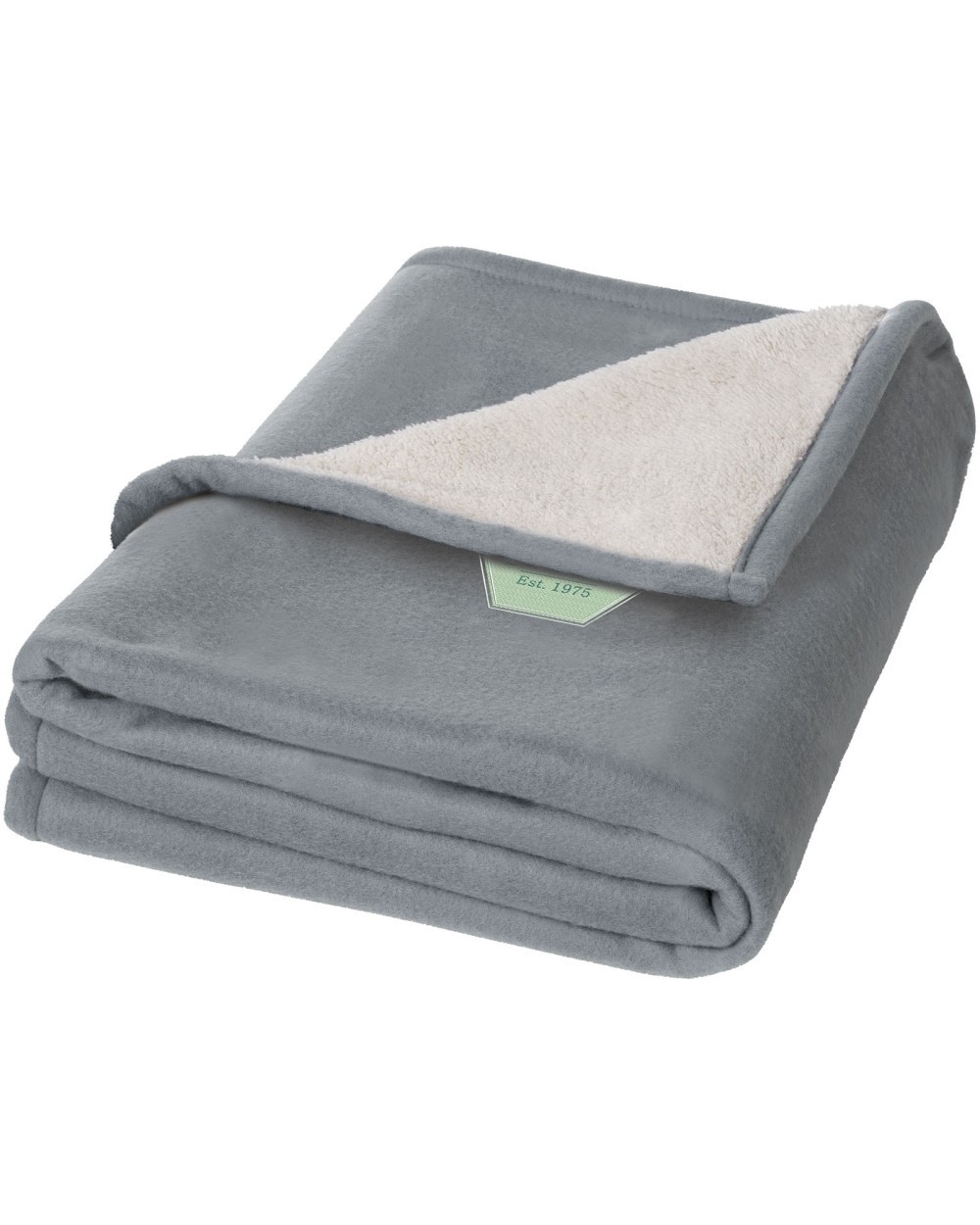 Plaids personnalisable SEASONS Plaid Springwood en polaire sherpa douce