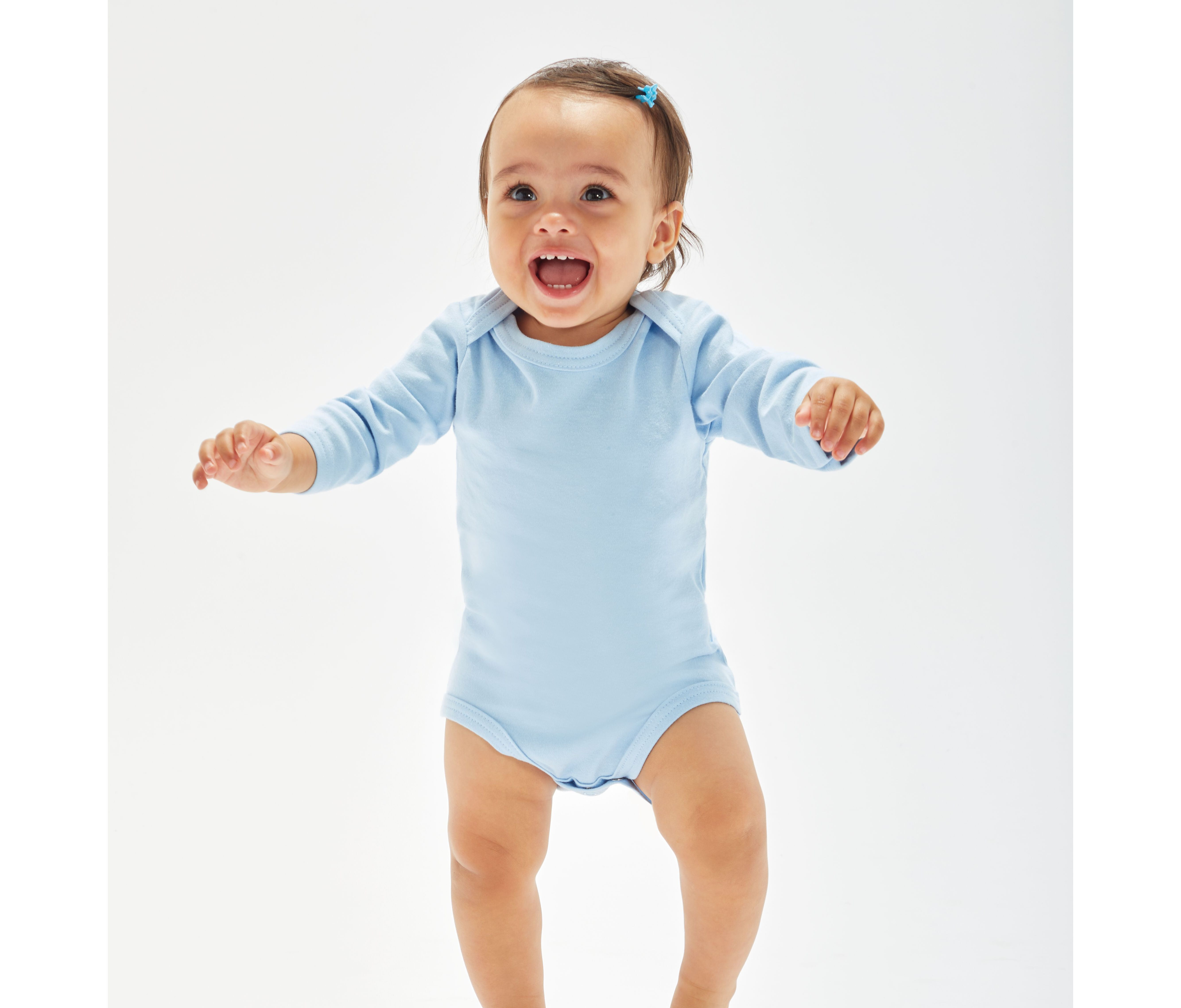 Articles bébés personnalisable BABYBUGZ BABY LONG SLEEVE BODYSUIT