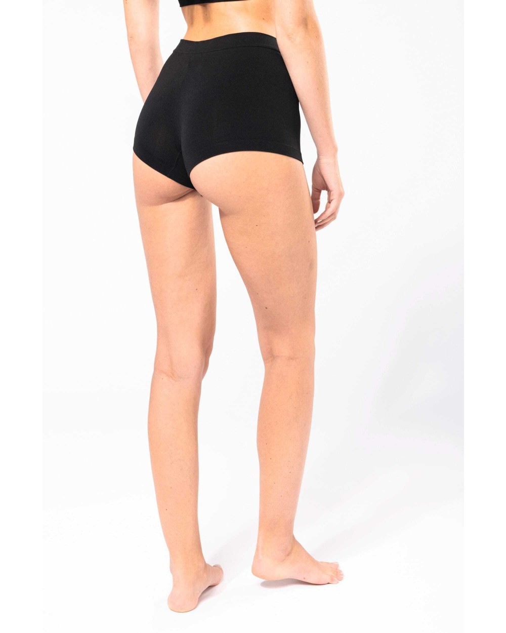 Ondergoed KARIBAN Ecologische en naadloze damesshorty met lage taille voor bedrukking &amp; borduring