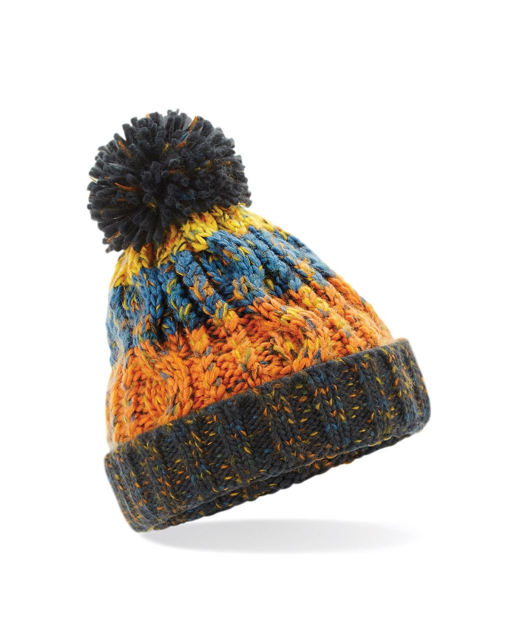 Bonnets personnalisable BEECHFIELD Bonnet enfant à pompon tire-bouchon