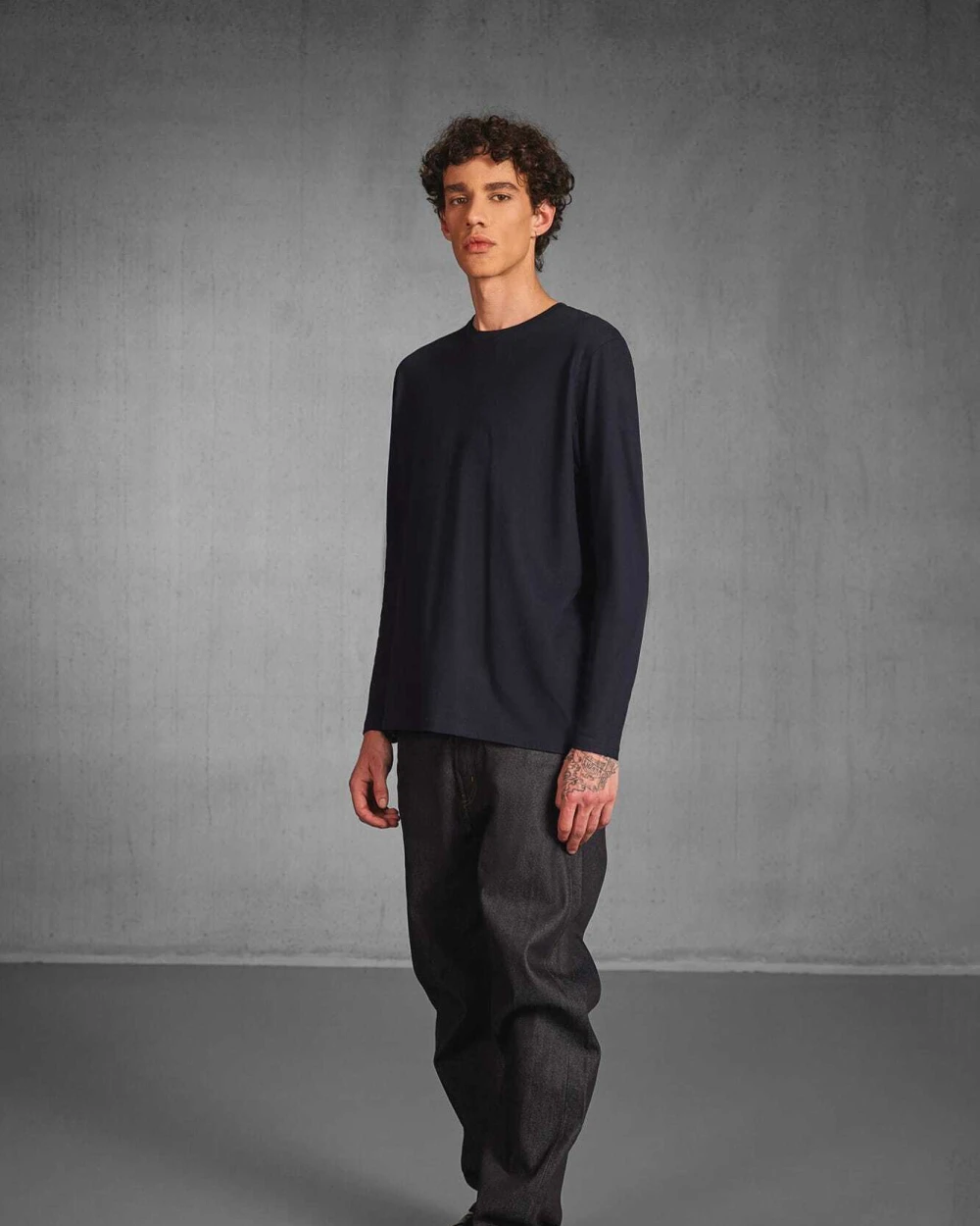 T-shirts B&C #E190 Men's T-shirt long sleeve voor bedrukking &amp; borduring