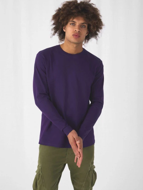 T-Shirts à personnaliser B&C T-shirt homme manches longues #E190 
