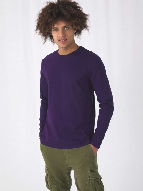 T-Shirts à personnaliser B&C T-shirt homme manches longues #E190 