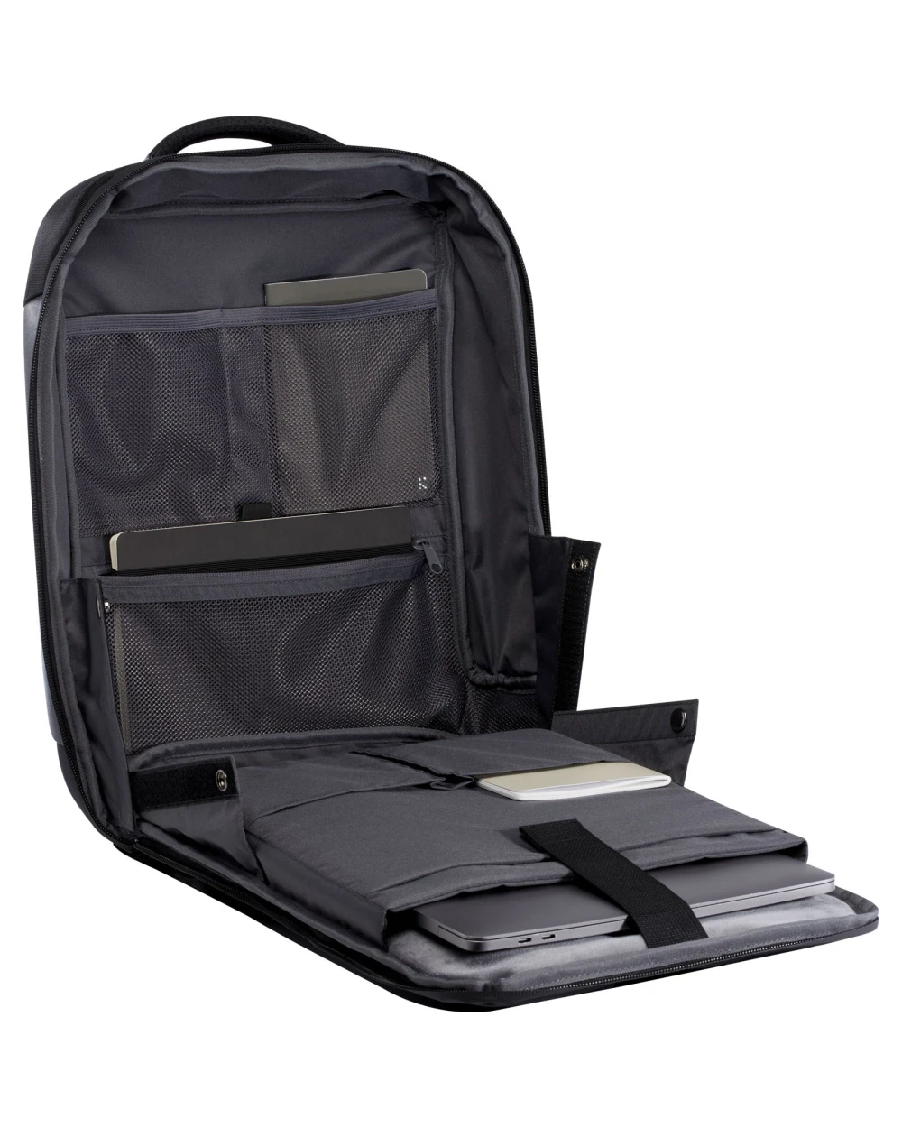 4DO Expedition Pro 15,6" kompakter Laptop-Rucksack GRS Recyclingmaterial 12 L Taschen personalisierbar