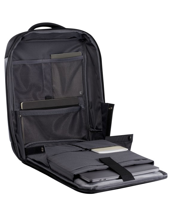 4DO Expedition Pro 15,6" kompakter Laptop-Rucksack GRS Recyclingmaterial 12 L Taschen personalisierbar