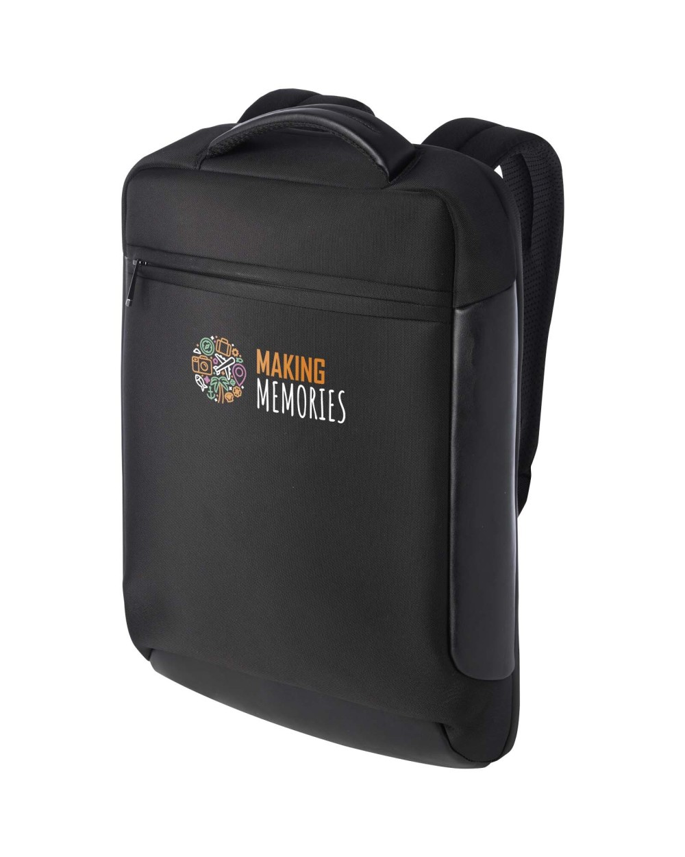 Sacs & Bagagerie personnalisable 4DO Sac à dos compact pour ordinateur portable Expedition Pro de 12 L recyclé certifié GRS de 15,6"