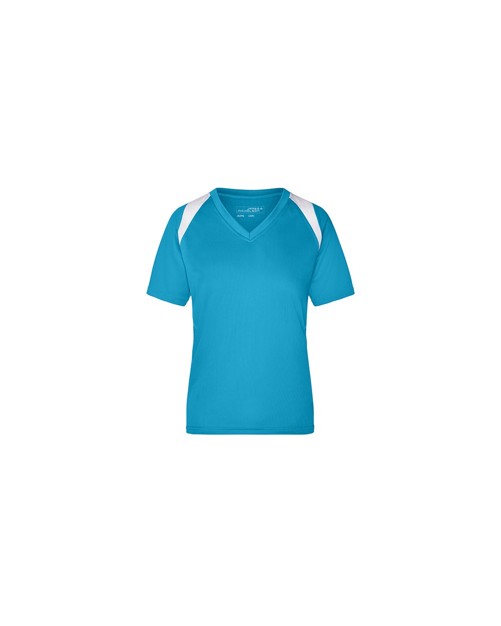 T-shirts JAMES & NICHOLSON Ladies' Running-T voor bedrukking &amp; borduring