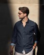 NIMBUS Torrance denim modern fit shirt Hemden personalisierbar