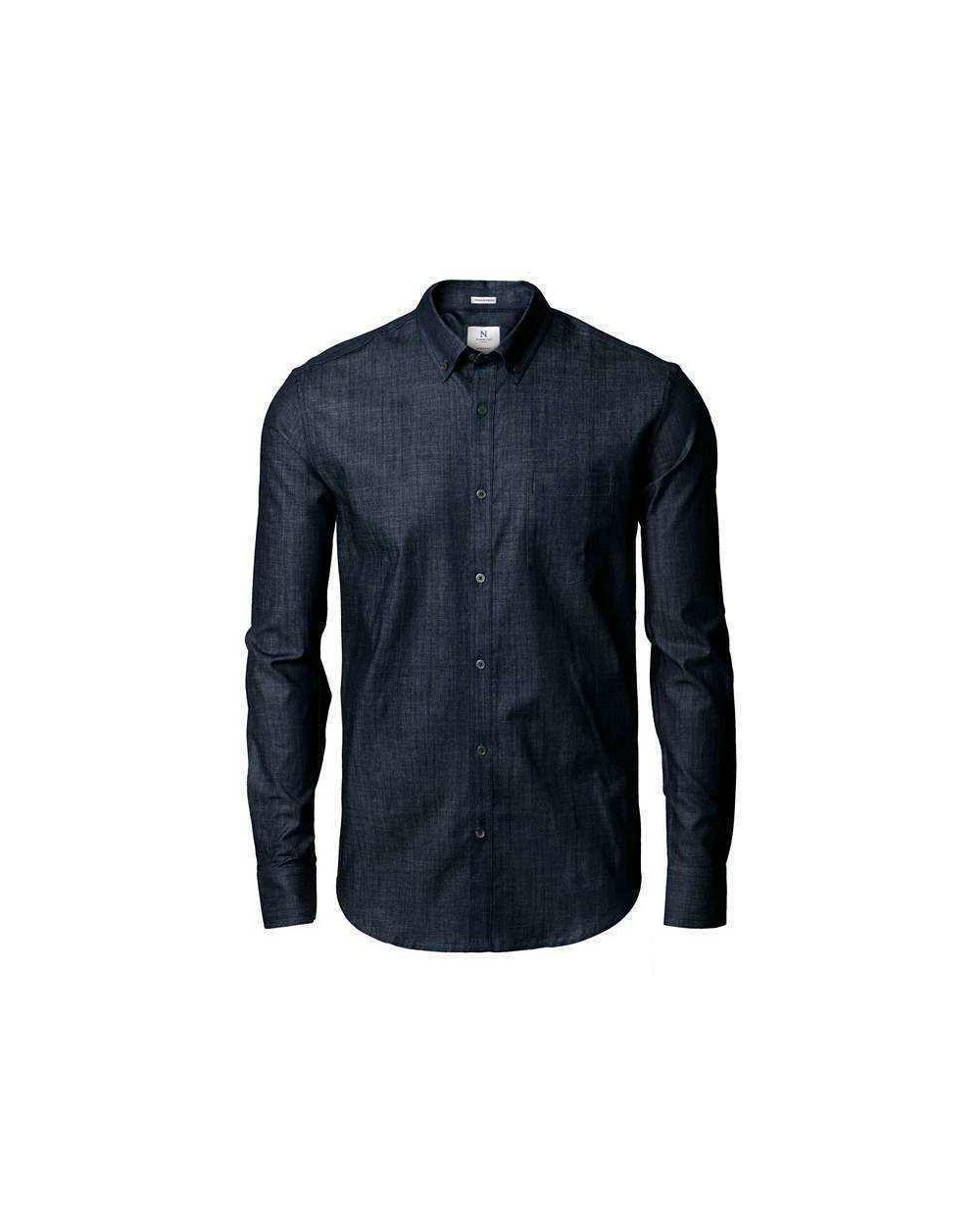 NIMBUS Torrance denim modern fit shirt Hemden personalisierbar