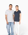 T-shirts KARIBAN Vintage heren-T-shirt met korte mouwen voor bedrukking &amp; borduring