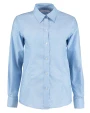 Hemden KUSTOM KIT Women's Tailored Fit Workwear Oxford Shirt voor bedrukking &amp; borduring