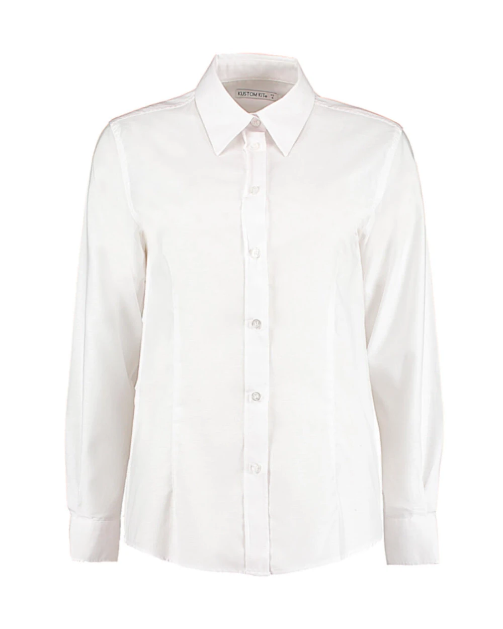 Chemises personnalisable KUSTOM KIT Women's Tailored Fit Workwear Oxford Shirt