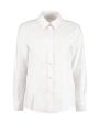 Hemden KUSTOM KIT Women's Tailored Fit Workwear Oxford Shirt voor bedrukking &amp; borduring