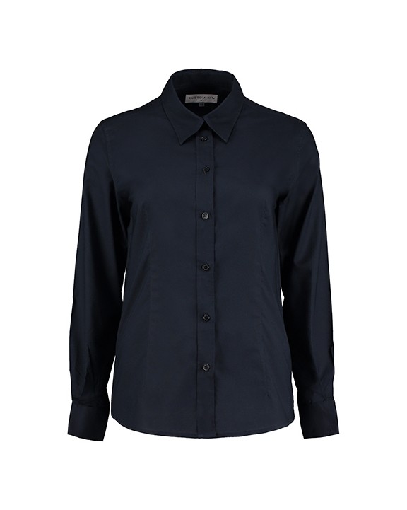 Chemises personnalisable KUSTOM KIT Women's Tailored Fit Workwear Oxford Shirt