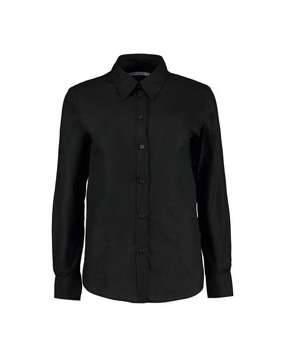 Chemises personnalisable KUSTOM KIT Women's Tailored Fit Workwear Oxford Shirt