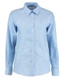 Hemden KUSTOM KIT Women's Tailored Fit Workwear Oxford Shirt voor bedrukking &amp; borduring
