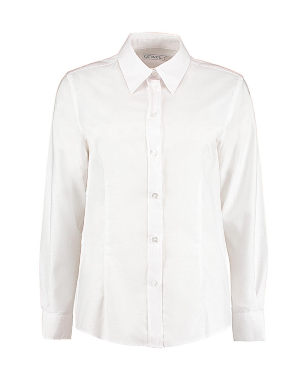 KUSTOM KIT Women's Tailored Fit Workwear Oxford Shirt Hemden personalisierbar