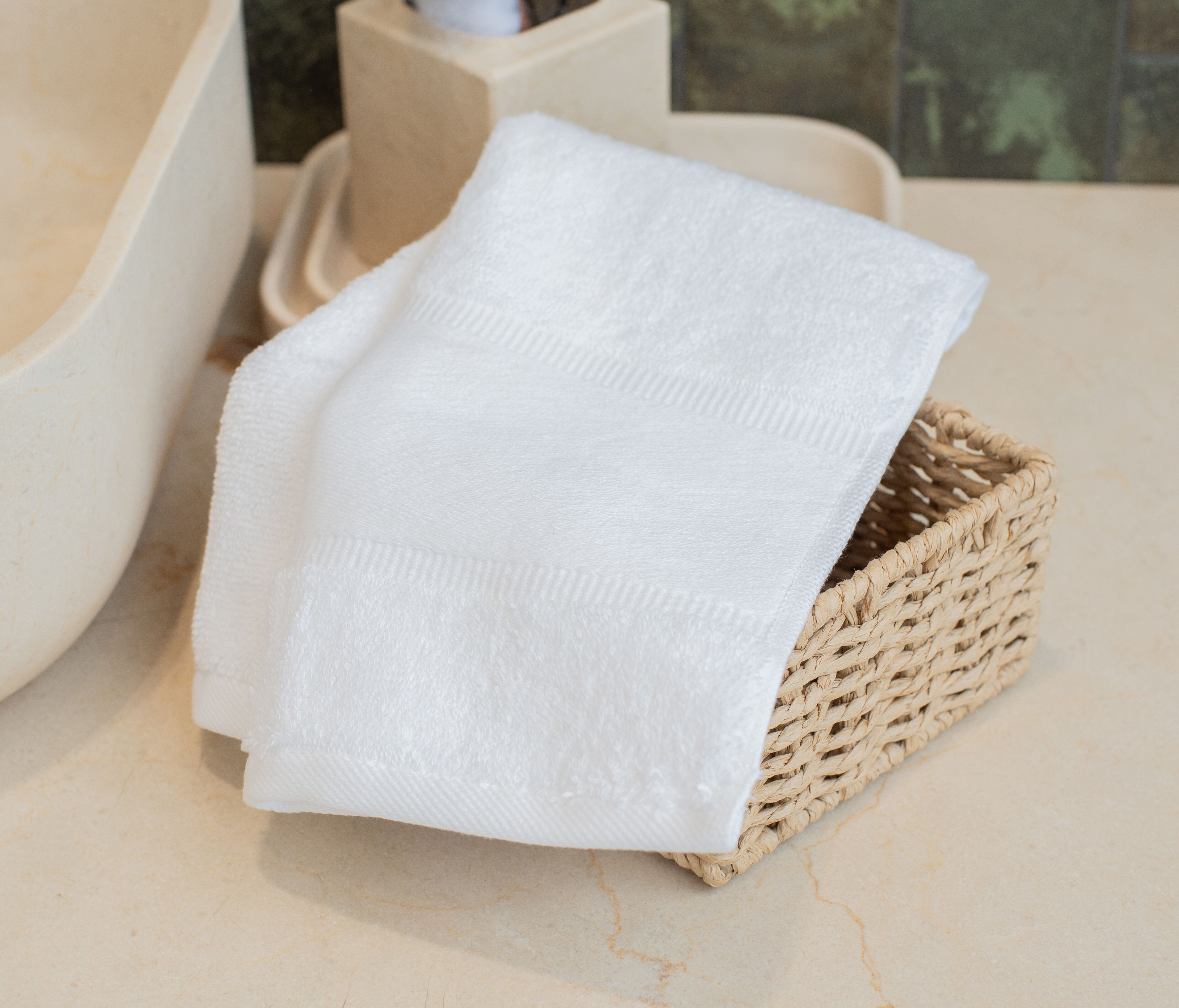 Produits éponges personnalisable TOWEL-CITY ORGANIC GUEST TOWEL
