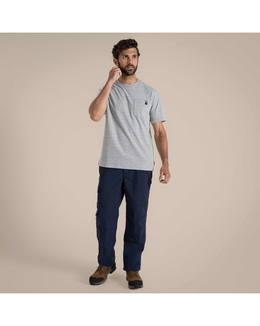 Pantalons personnalisable CRAGHOPPERS EXPERT Pantalon de travail cargo stretch Bedale