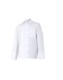 Vestes personnalisable VELILLA VESTE DE CUISINIER MANCHES LONGUES