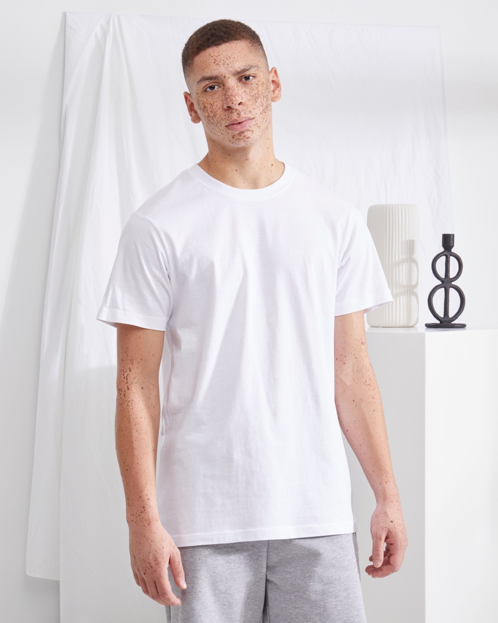 T-Shirts personnalisable BUILD YOUR BRAND BASIC ROUND NECK T-SHIRT