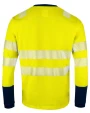 T-shirts PROJOB 6014 SIGNALISATIET-SHIRT LANGE MOUWEN EN ISO 20471 KLASSE 3 voor bedrukking &amp; borduring