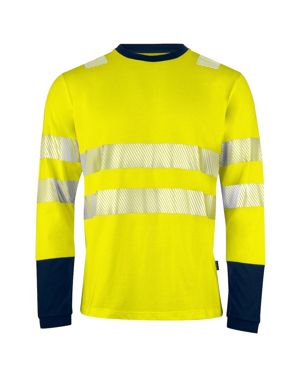 T-shirts PROJOB 6014 SIGNALISATIET-SHIRT LANGE MOUWEN EN ISO 20471 KLASSE 3 voor bedrukking &amp; borduring