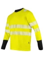 PROJOB 6014 T-SHIRT MANCHES LONGUES ISO 20471 CLASSE 3/2 /api/colors/f8fdaa66-6ddc-4b38-97a7-dc26c00d2622 personnalisable