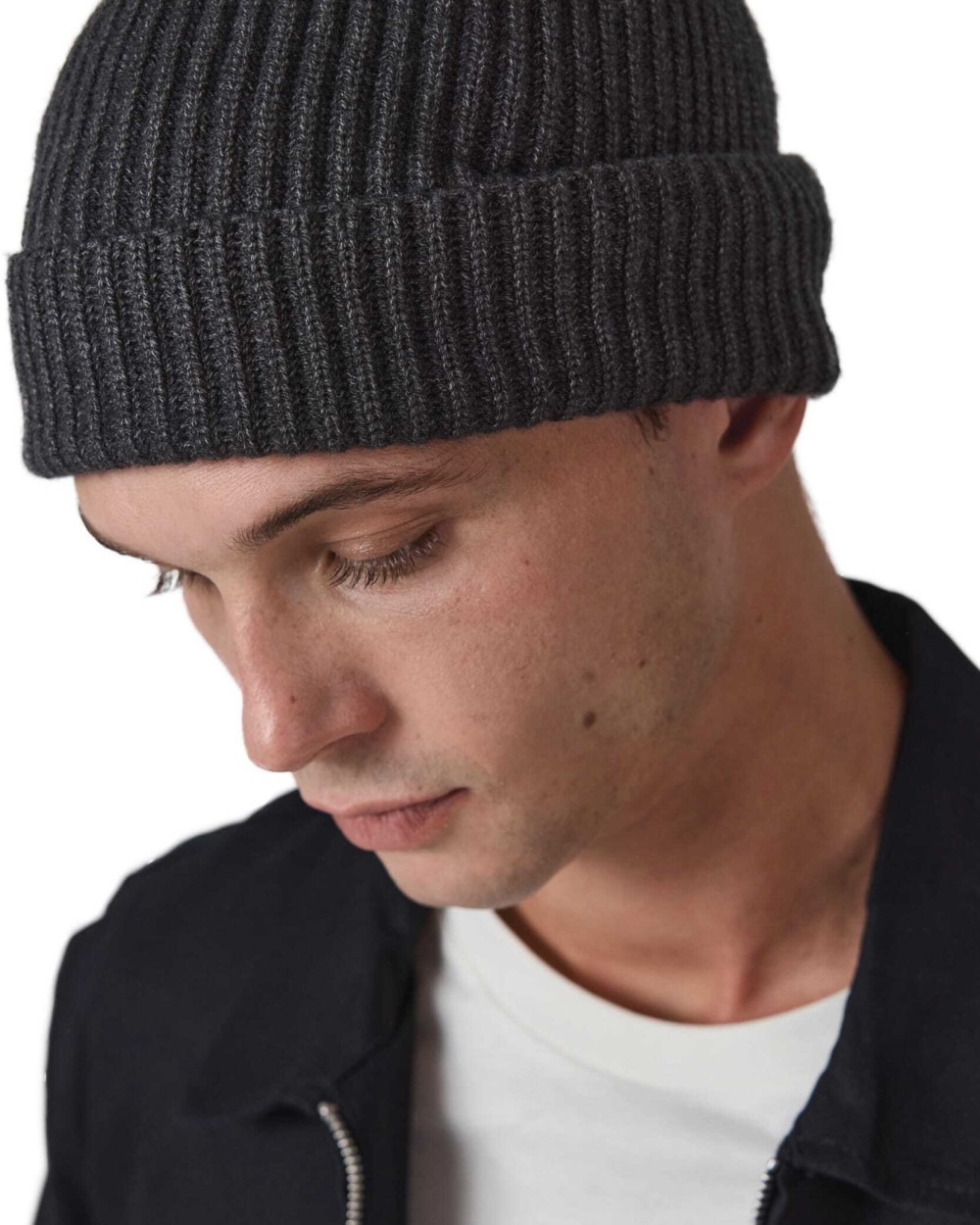 K-UP Strickmütze mit Umschlag - K-up Gold Label Mützen personalisierbar