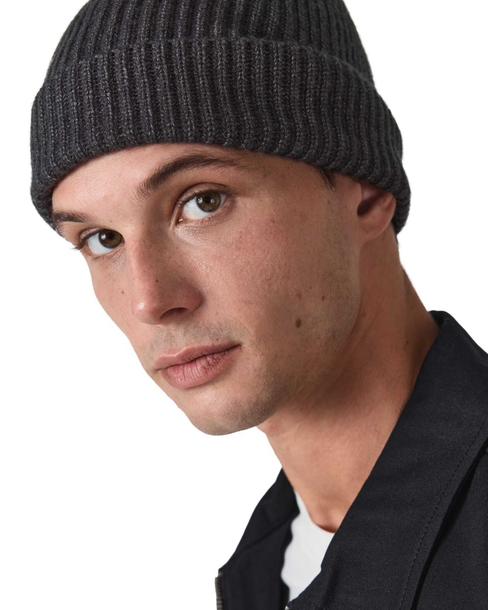 K-UP Strickmütze mit Umschlag - K-up Gold Label Mützen personalisierbar