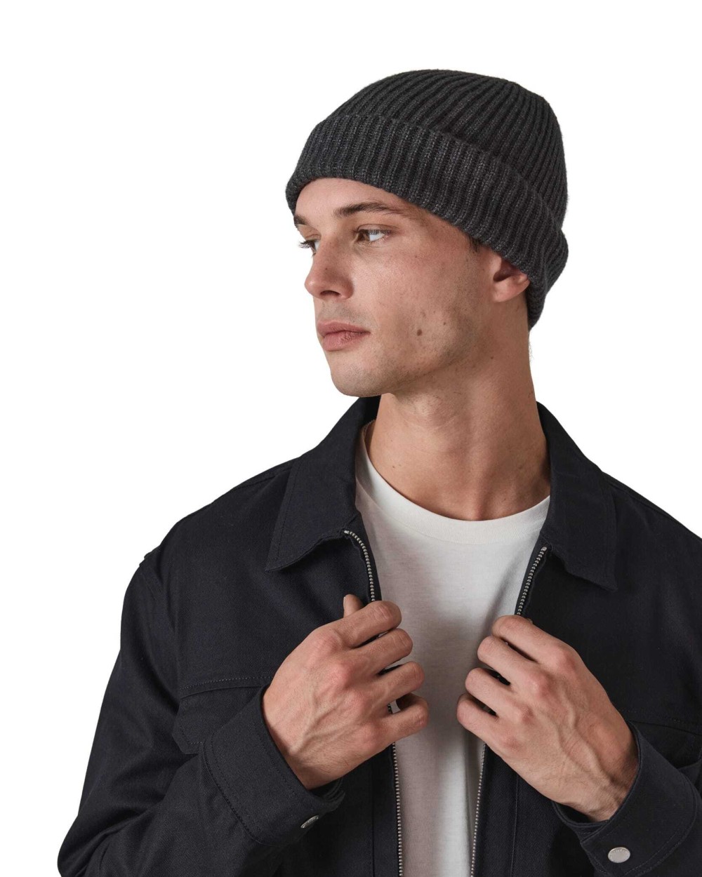 K-UP Strickmütze mit Umschlag - K-up Gold Label Mützen personalisierbar