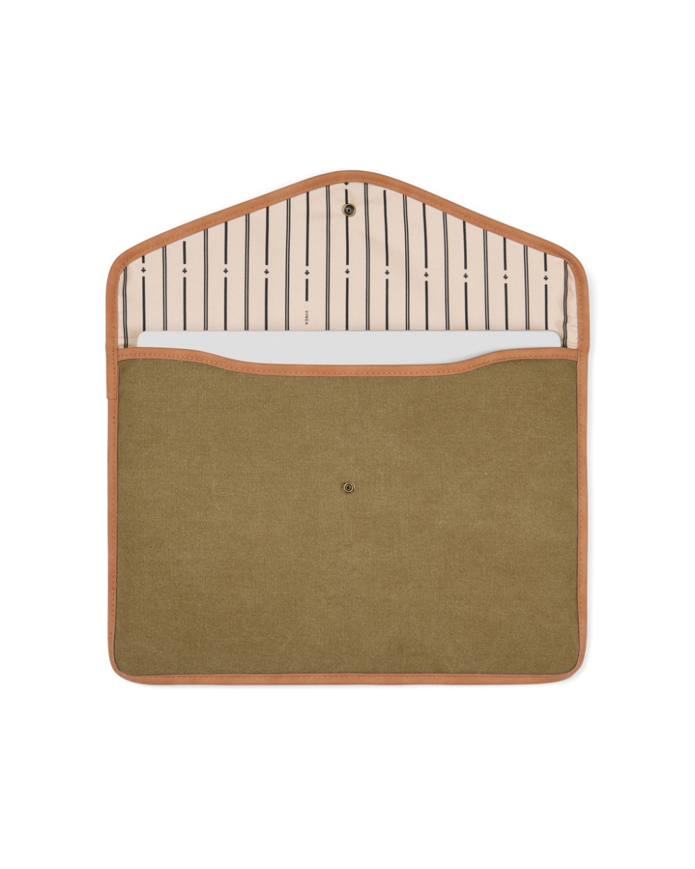 Tassen & Zakken VINGA VINGA Bosler GRS recycled canvas 16" laptop sleeve voor bedrukking &amp; borduring