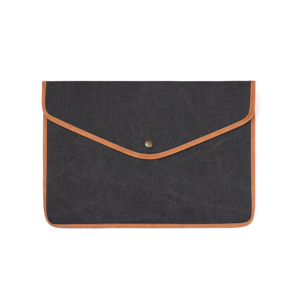 Tassen & Zakken VINGA VINGA Bosler GRS recycled canvas 16" laptop sleeve voor bedrukking &amp; borduring