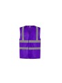 YOKO Gilet haute visibilité à maille ajourée recyclée /api/colors/f28ecd26-255e-4b18-a29c-08c2af1111d3 personnalisable