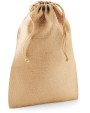 Tassen & Zakken WESTFORDMILL Jute Stuff Bag voor bedrukking &amp; borduring