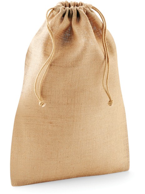 WESTFORDMILL Sac à cordelette en jute /api/colors/e4673c21-e8cb-492b-aa0c-b227b8618401 personnalisable
