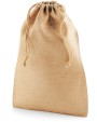 Tassen & Zakken WESTFORDMILL Jute Stuff Bag voor bedrukking &amp; borduring