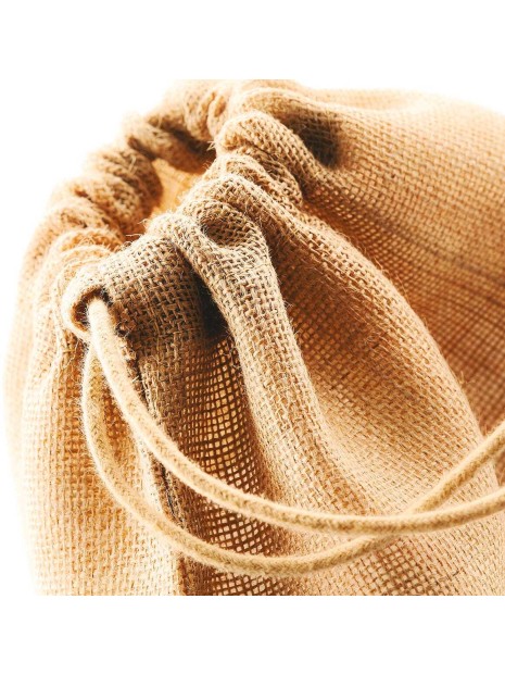 WESTFORDMILL Sac à cordelette en jute  personnalisable